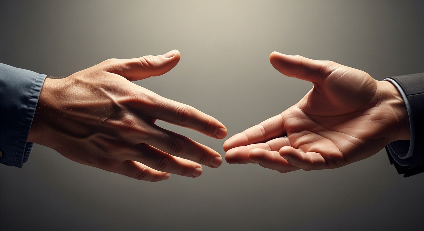 Ilustração de uma figura em oração, com a luz do sol nascente, simbolizando renovação pelo jejum