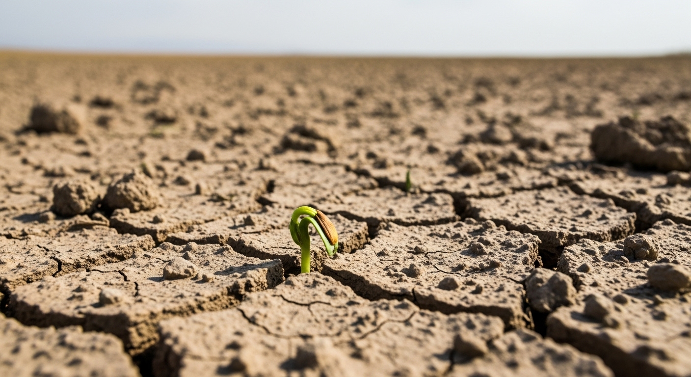 Ilustração de uma pessoa caminhando em um caminho iluminado por uma luz divina em meio à escuridão, simbolizando fé