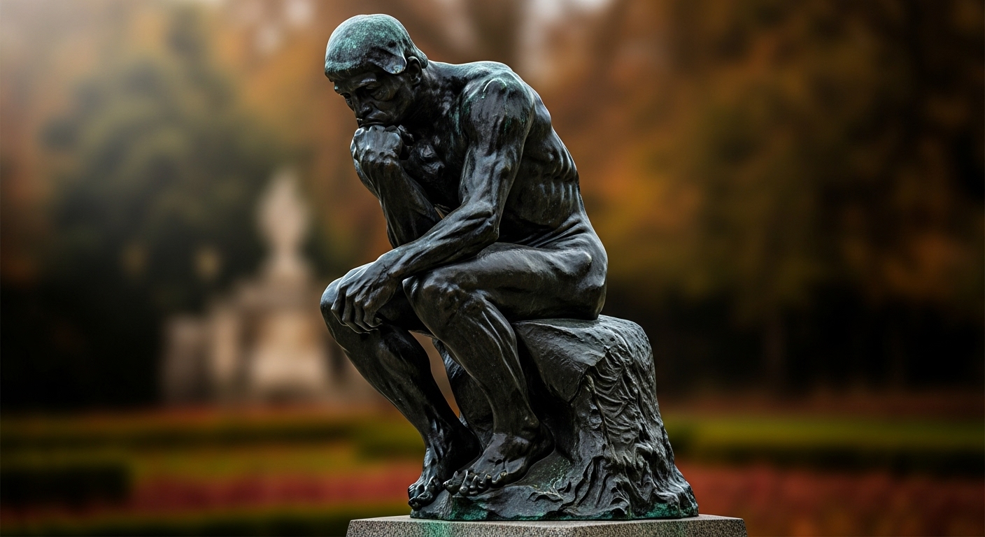 Ilustração de um abismo entre uma pessoa e uma luz, simbolizando a separação pelo pecado