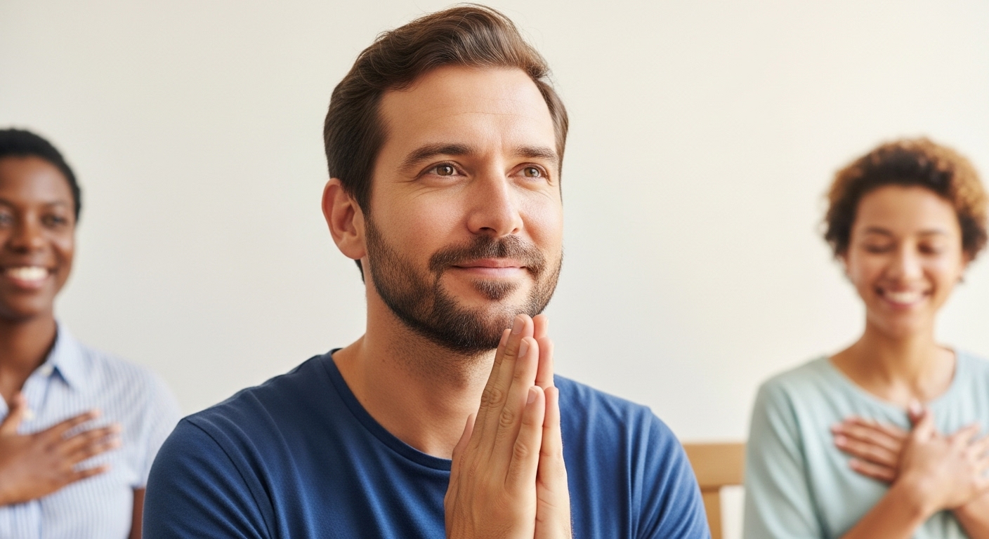 Ilustração de correntes sendo quebradas por uma luz vinda do céu, simbolizando redenção